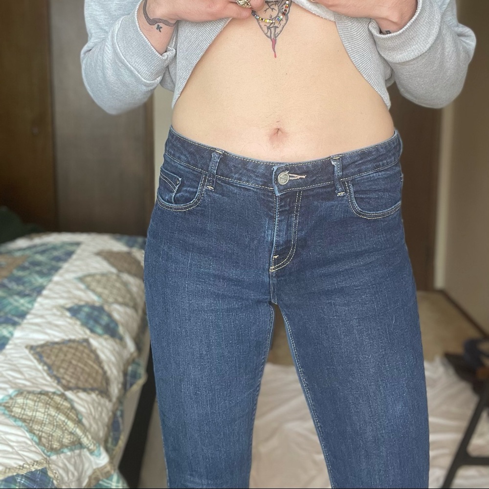 dark wash jeans